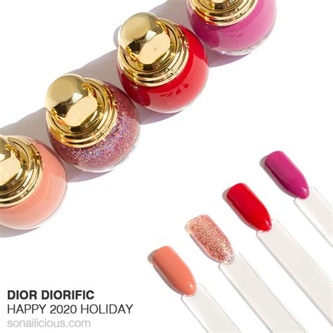 dior nagellak happy 2020|First Look: Dior Diorific Happy 2020 Holiday Nail Polish and .